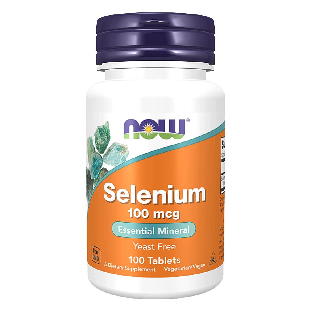 NOW Foods, Selenium, 100 mcg, 100 Tablets NOW Foods, Selenium, 100 mcg, 100 Tablets